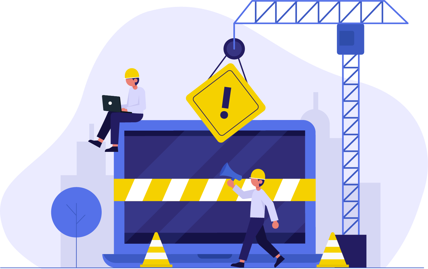 Imagen de hombres trabajando